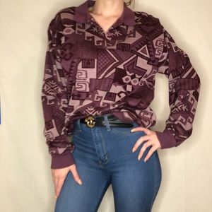 Vintage Geometric Sweater